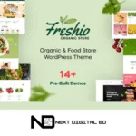 Freshio - Organic & Food Store - wordpress theme