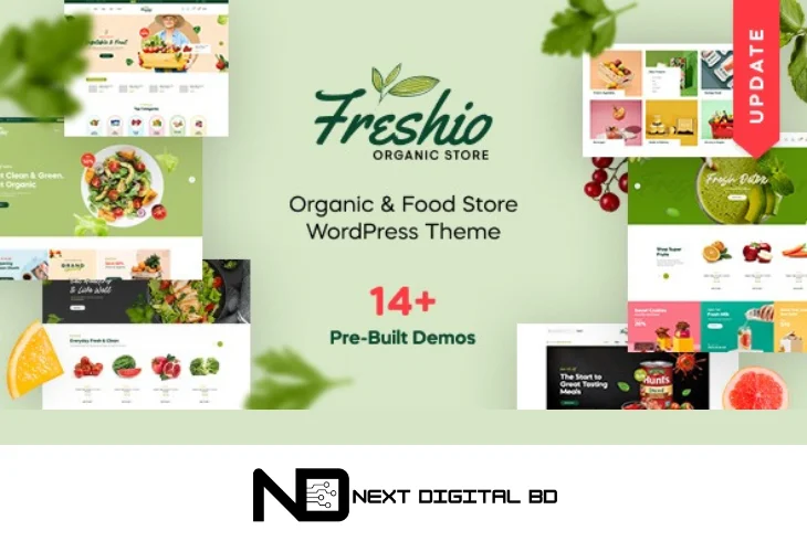 Freshio - Organic & Food Store - wordpress theme Freshio - Organic & Food Store - wordpress theme
