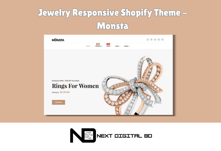 Jewelry Responsive Shopify Theme – Monsta